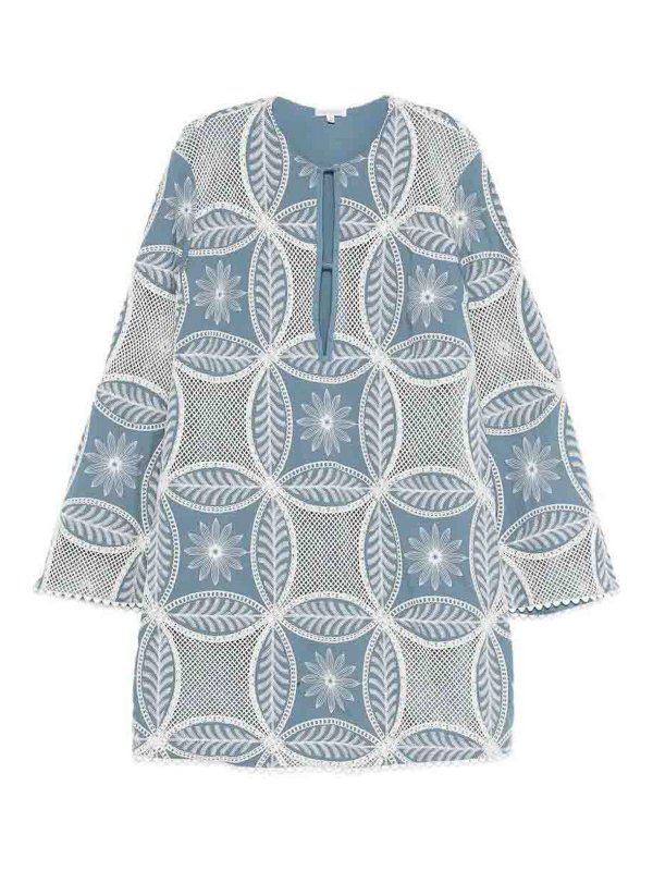 POUPETTE ST BARTH: ショートドレス - ショートドレス - ブルー