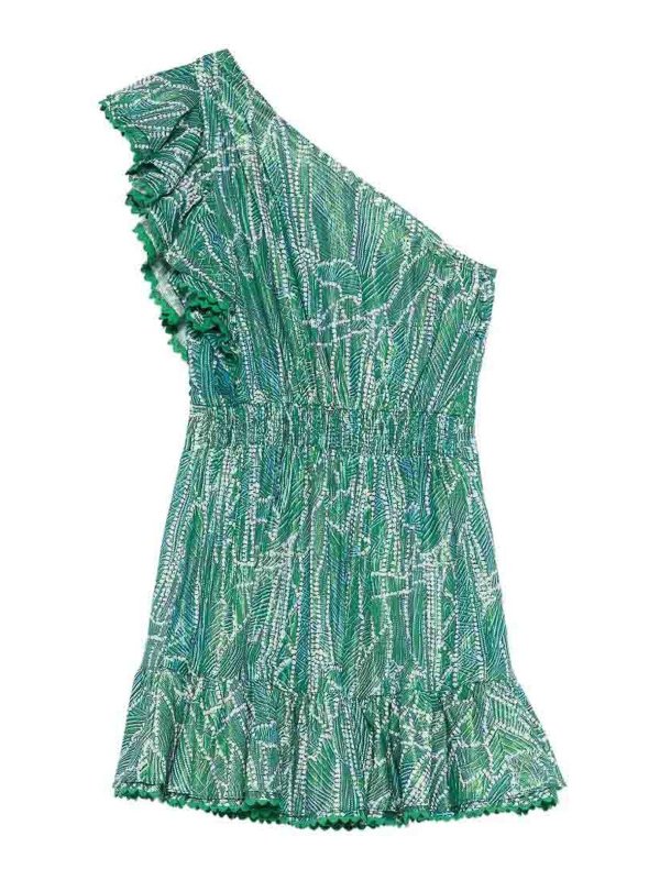 POUPETTE ST BARTH: Robes courtes online - Robe Courte - Vert