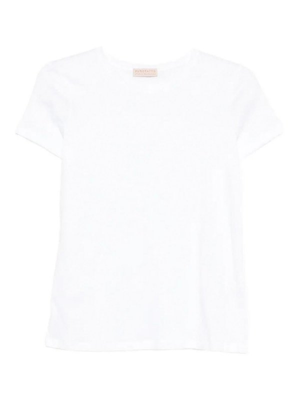 PUROTATTO: Blusen - Bluse - Weiß