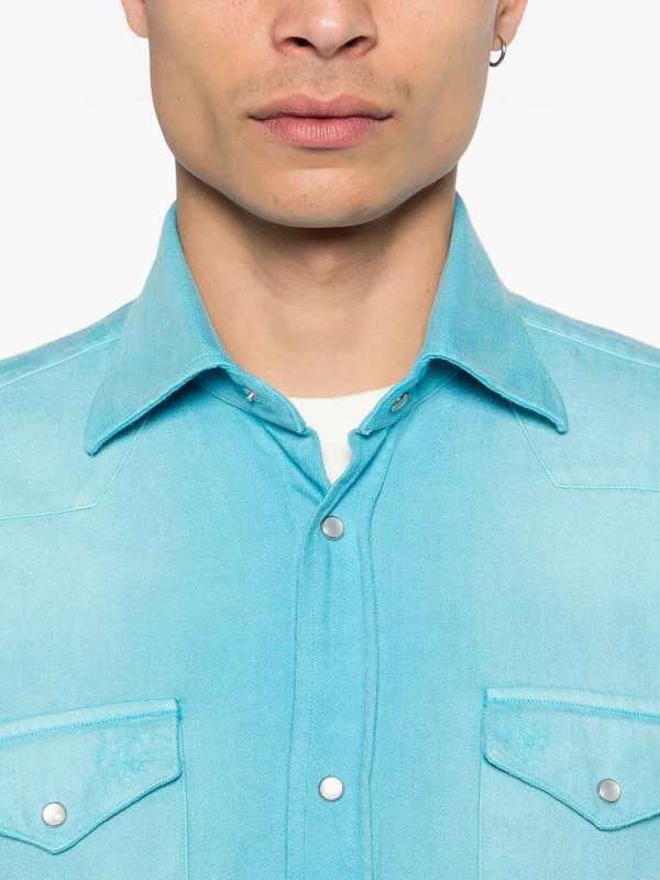 Hemd - Hellblau shop online: SARTORIO