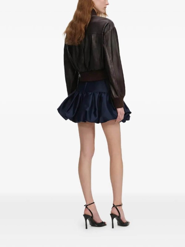 Lederjacke - Braun shop online: Self Portrait