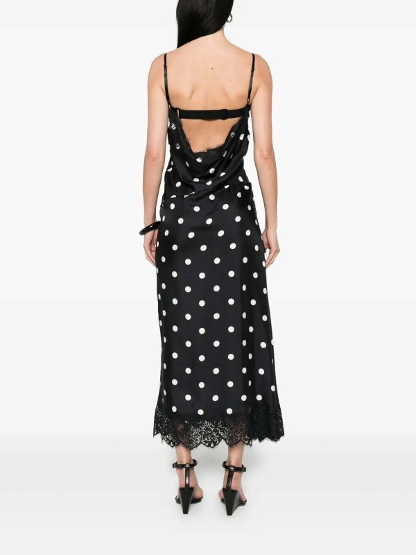 膝丈ドレス - 黒 shop online: SPORTMAX
