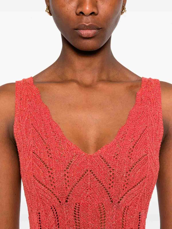 The Best Shops TWINSET: ニーレングスドレス - 膝丈ドレス - フクシア