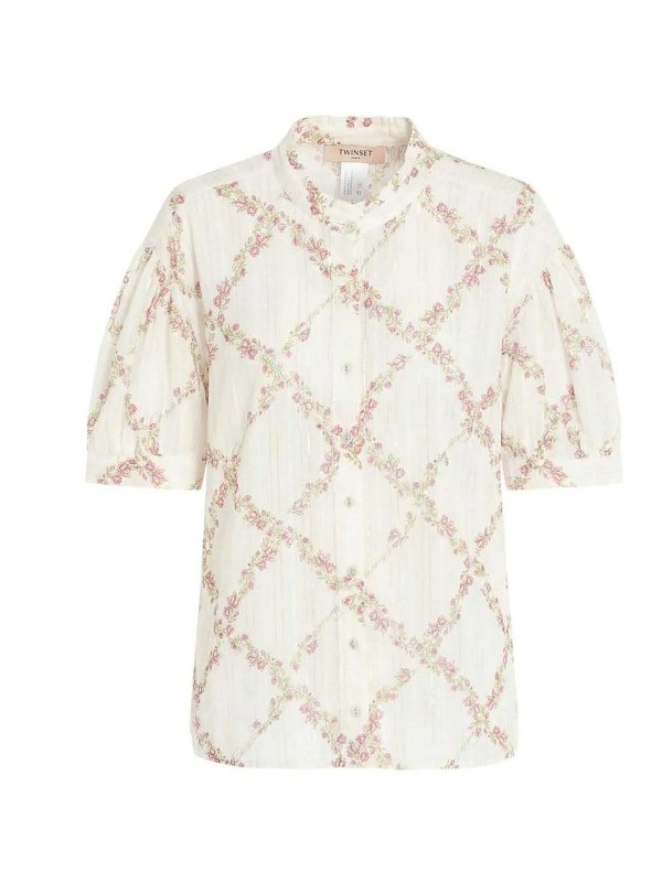 TWINSET: Hemden - Hemd - Weiß