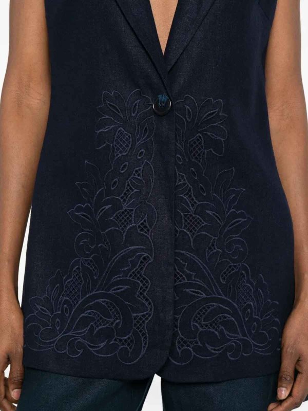 The Best Shops TWINSET: Westen - Weste - Blau