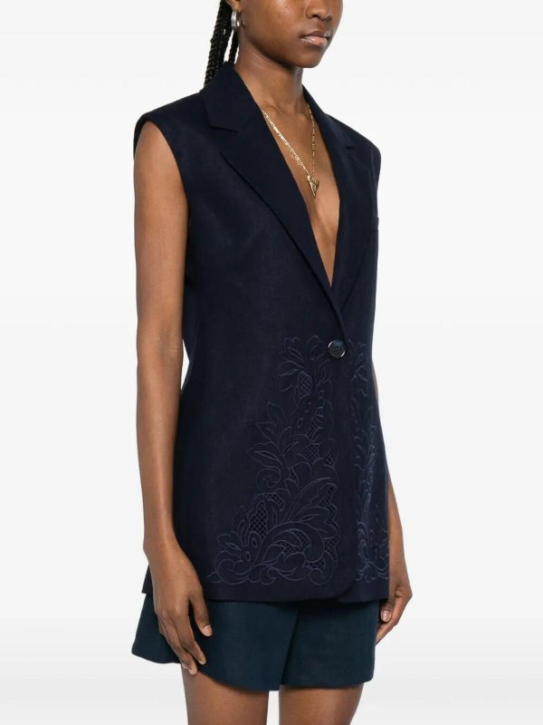 Weste - Blau shop online: TWINSET