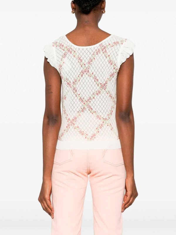 TWINSET buy online Top - Weiß