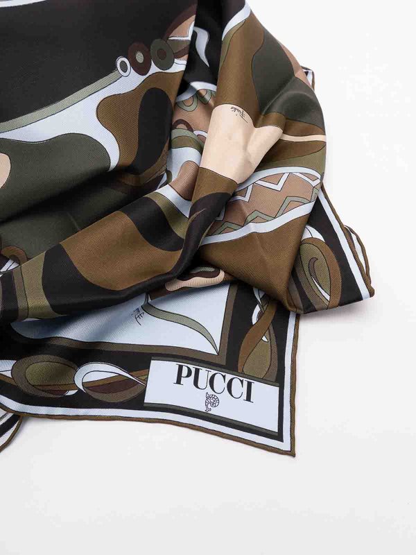 EMILIO PUCCI: ストール＆ショール online - ストール/ショール - 緑