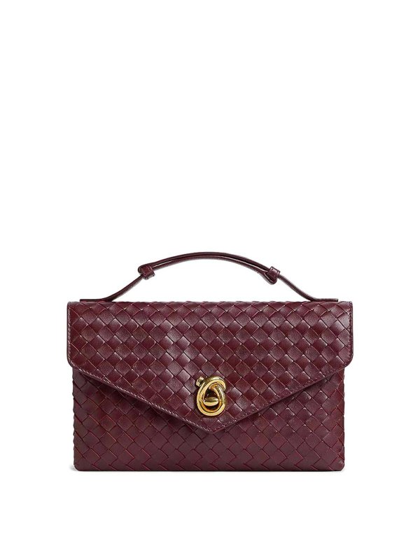 BOTTEGA VENETA: クロスボディバッグ - クロスボディバッグ - 赤