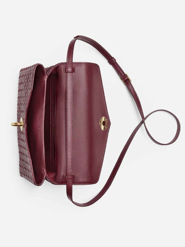 クロスボディバッグ - 赤 shop online: BOTTEGA VENETA