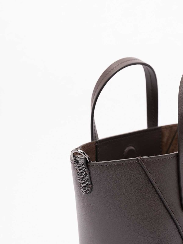 The Best Shops BRUNELLO CUCINELLI: トートバッグ - ダークブラウン