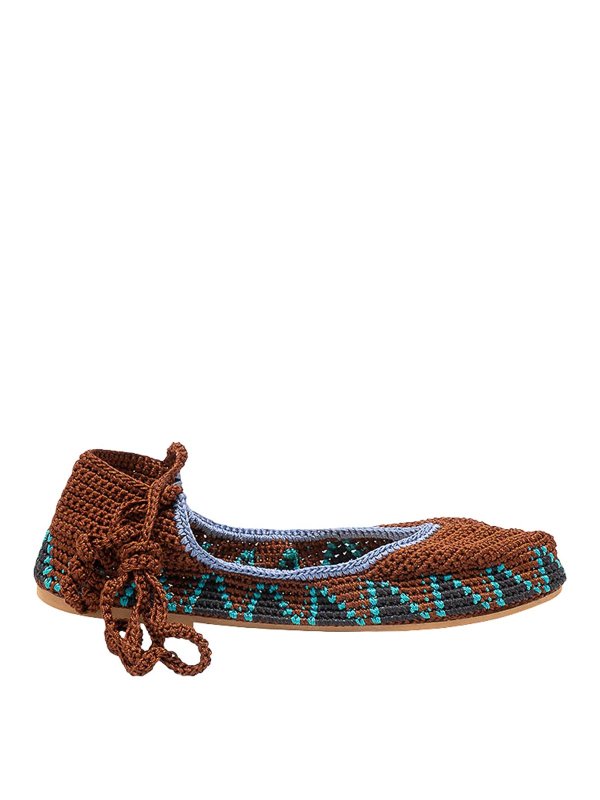 KASHURA: フラットシューズ - フラットシューズ - ブラウン