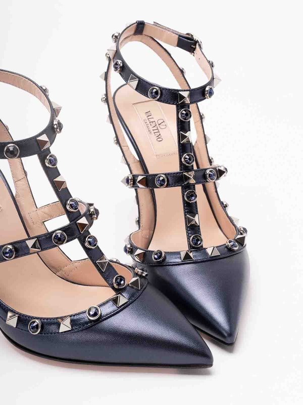 The Best Shops VALENTINO GARAVANI: パンプス - ミディアムウォッシュ