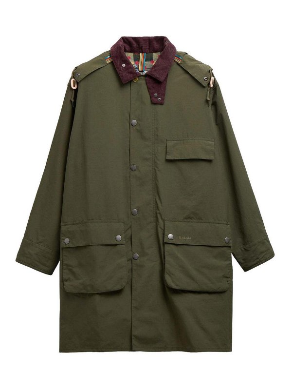 BARBOUR: Parkas - Parka - Vert