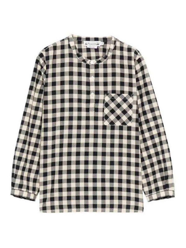 Bonpoint: Chemises - Chemise - Gris Clair