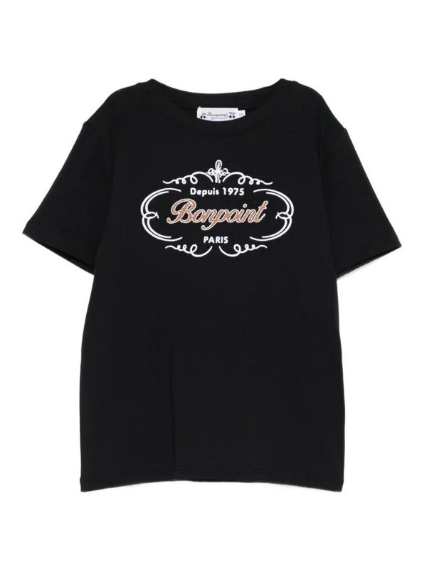 Bonpoint: Camisetas - Camiseta - Negro