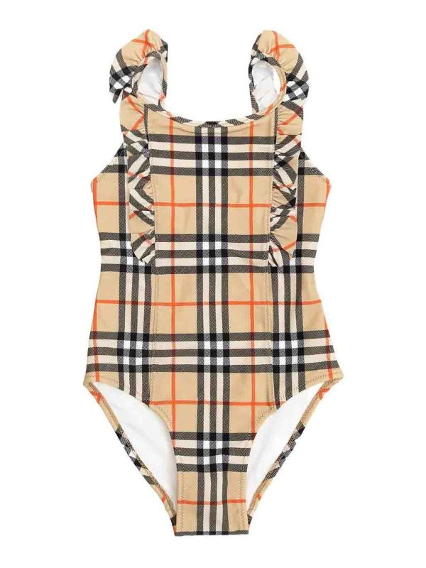 BURBERRY: Badeanzüge - Badeanzug - Schwarz