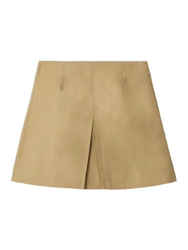 BURBERRY: Knielange und Midi Röcke online - Midirock - Beige