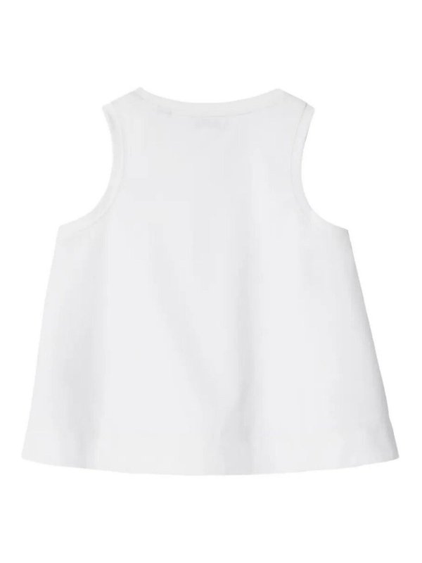 BURBERRY: Tops & Débardeurs online - Top - Blanc