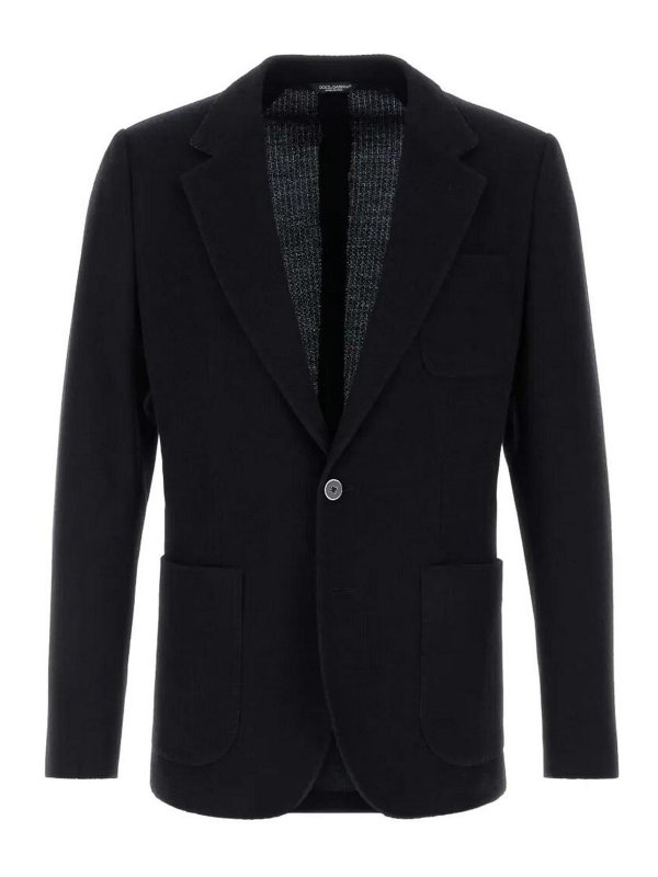 DOLCE & GABBANA: ブレザー - ブレザー - ブルー