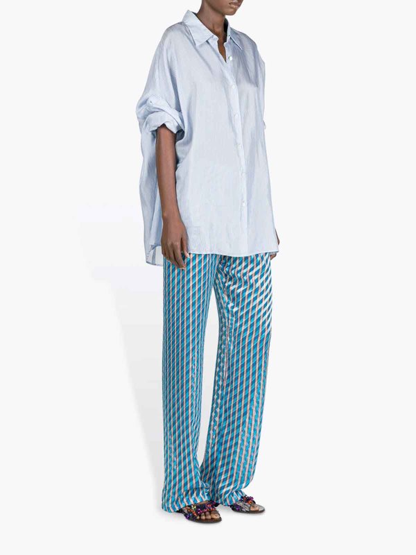 DRIES VAN NOTEN: シャツ online - シャツ - ライトブルー