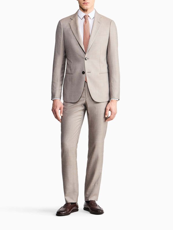 GIORGIO ARMANI: カジュアルスーツ online - カジュアルスーツ - ライトベージュ