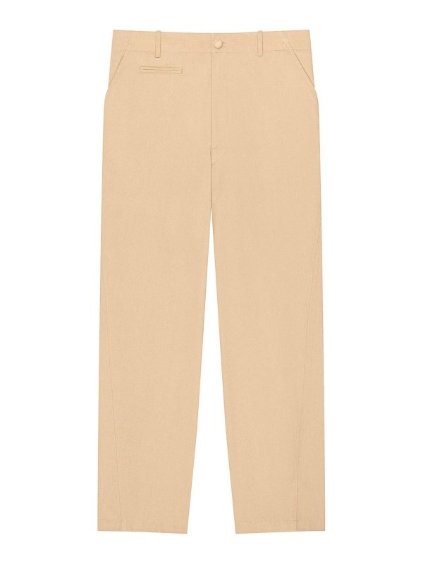 GIVENCHY: Pantalones casual - Pantalón Casual - Beis