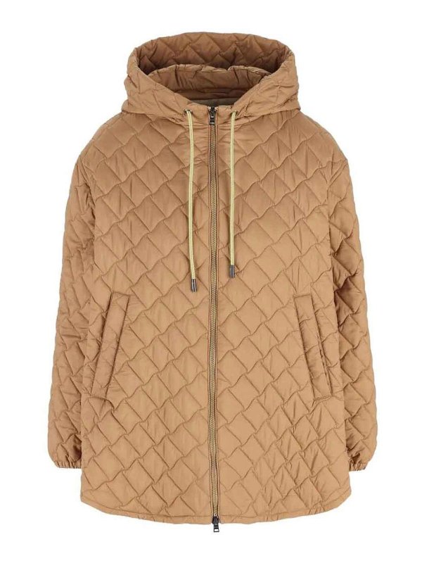 HERNO: Kurze Daunenjacken - Daunenjacke - Camel