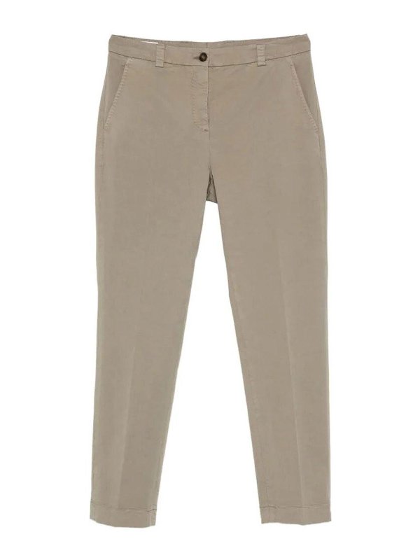 INCOTEX: Pantalons casual - Pantalons Décontractés - Vert Clair