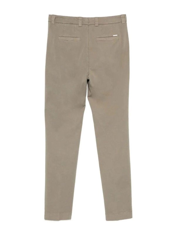INCOTEX: Pantalons casual online - Pantalons Décontractés - Vert Clair