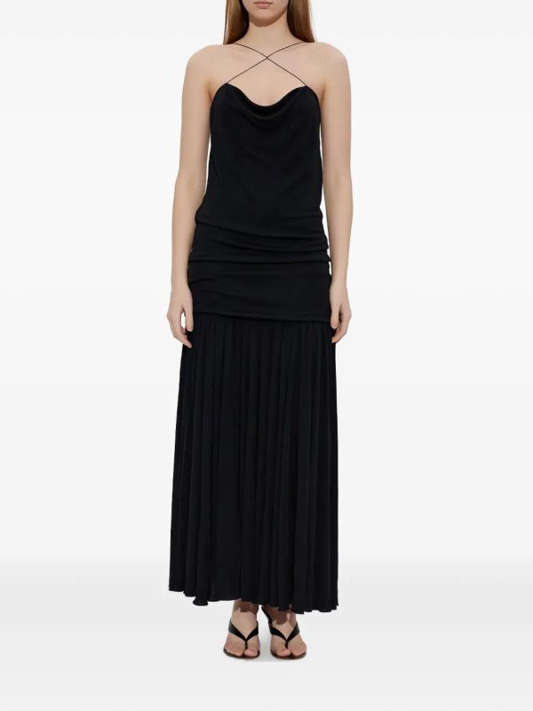 膝丈ドレス - 黒 shop online: JACQUEMUS