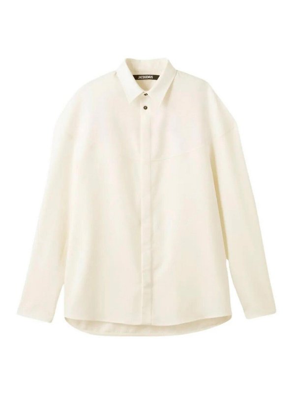 JACQUEMUS: Camisas - Camisa - Blanco