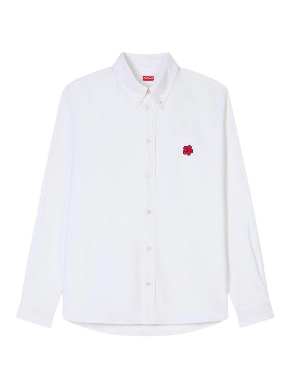 KENZO: Hemden - Hemd - Weiß