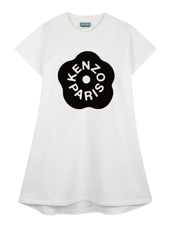 KENZO: Vestidos media pierna - Vestido Midi - Blanco