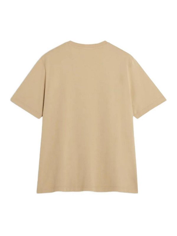 MAISON KITSUNÉ: Tシャツ online - Tシャツ - ベージュ
