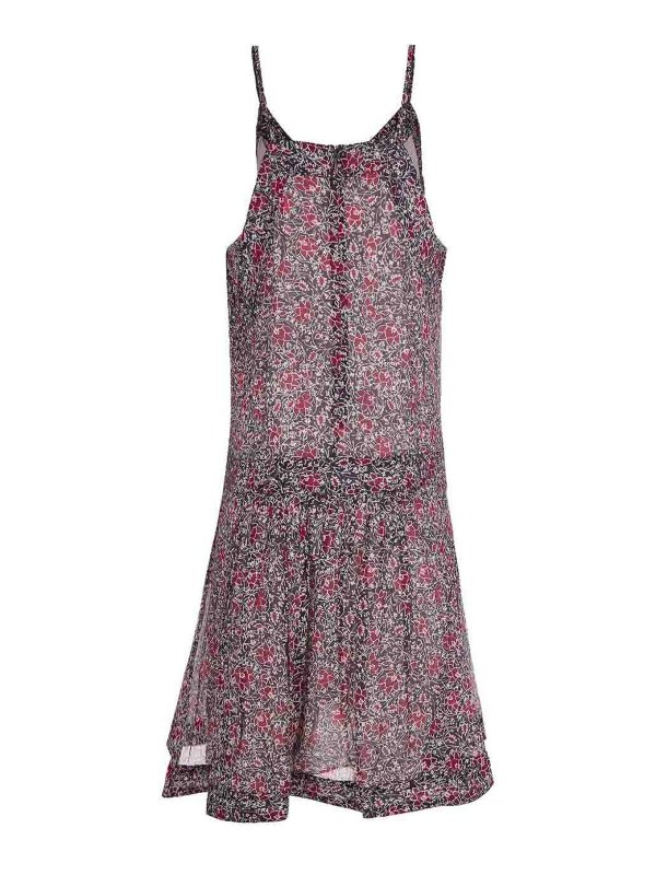 Isabel Marant Etoile: ショートドレス online - ショートドレス - ダークレッド