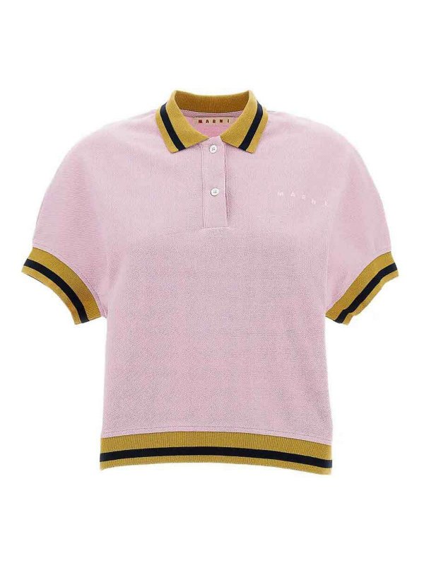 Marni: Poloshirts - Poloshirt - Nude