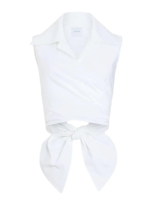 PATOU: Tops und Tank Tops - Top - Weiß