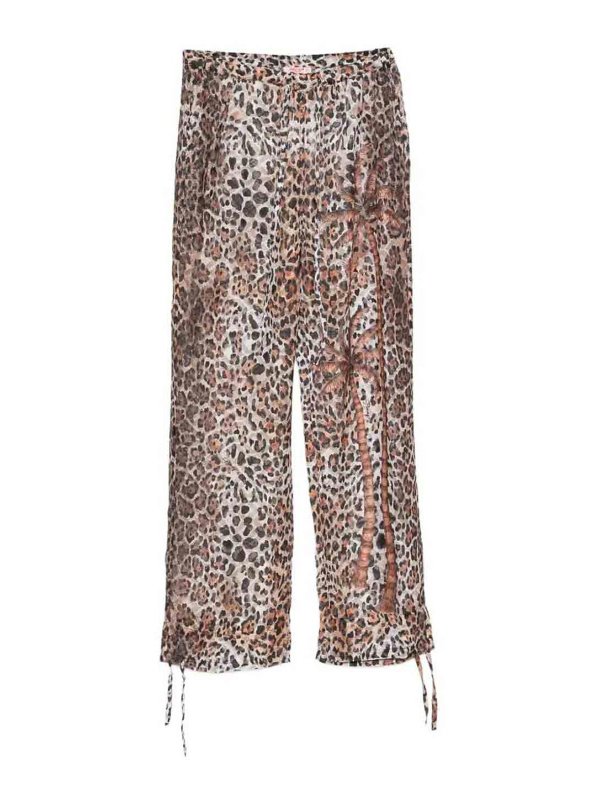 PIN UP STARS: カジュアルトラウザー - カジュアルパンツ - ブラウン