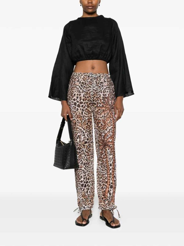 The Best Shops PIN UP STARS: カジュアルトラウザー - カジュアルパンツ - ブラウン