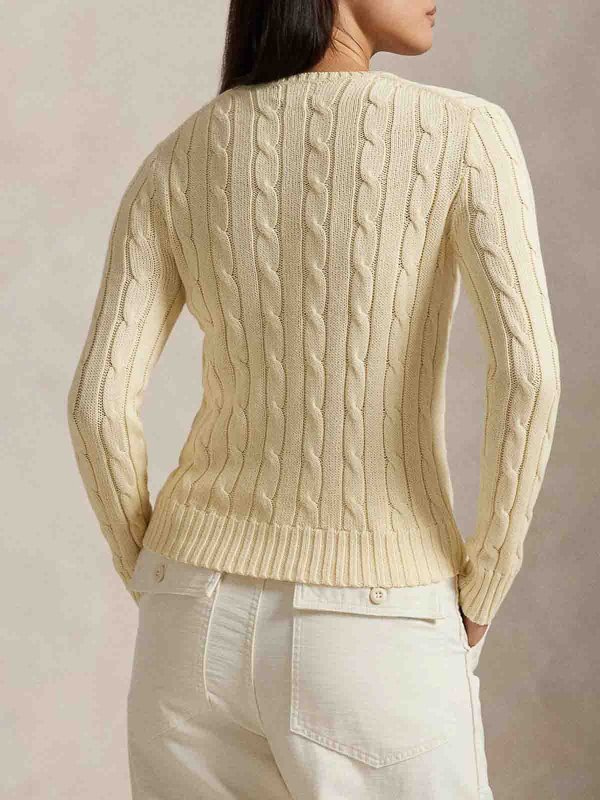 The Best Shops POLO RALPH LAUREN: クルーネック - クルーネック - クリーム