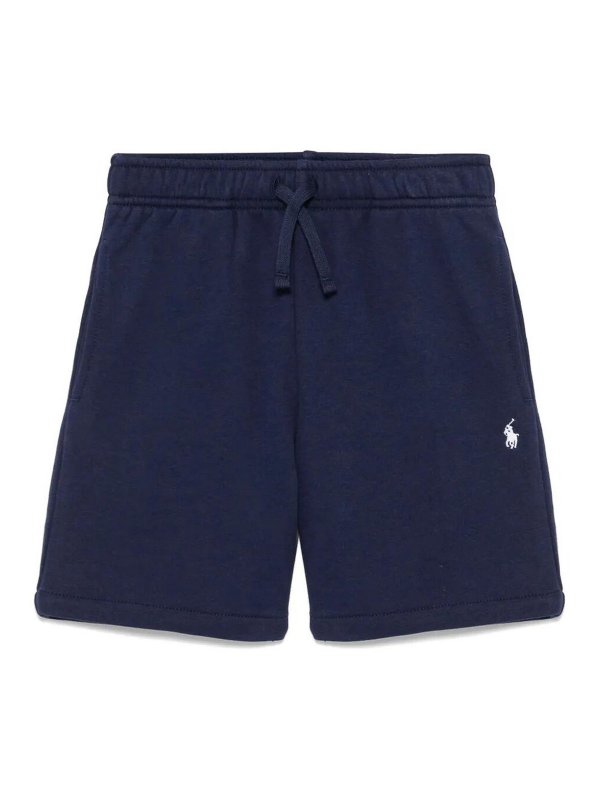 RALPH LAUREN: トラウザーショーツ - ショートパンツ - ブルー