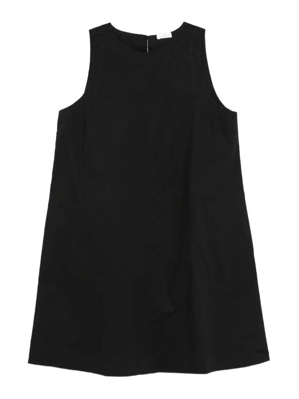 ROBERTO COLLINA: ショートドレス - ショートドレス - 黒
