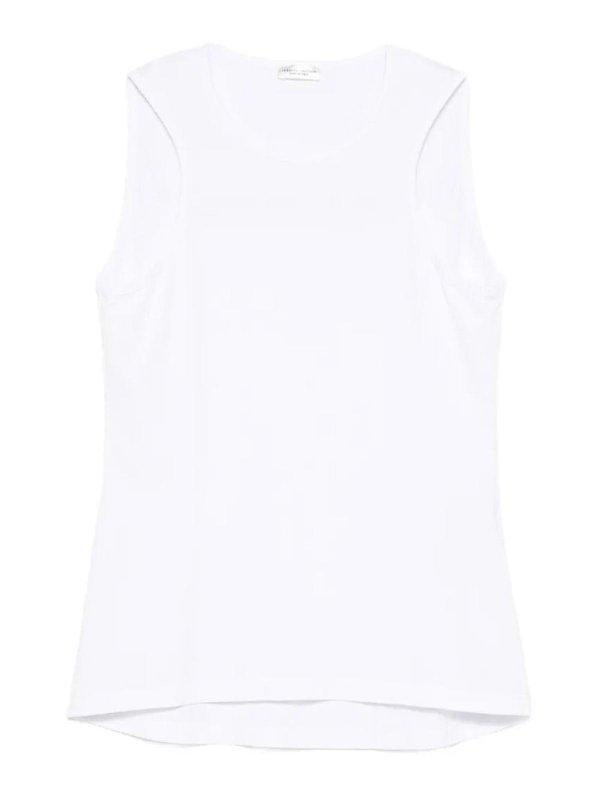 ROBERTO COLLINA: Top e canotte - Canotta in cotone