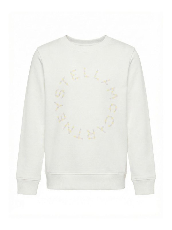 Stella McCartney Kids: スウェット＆セーター - スウェットシャツ/セーター - 白