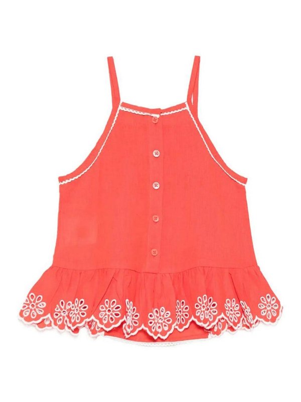 Stella McCartney Kids: トップス＆タンクトップ online - トップ/タンクトップ - 赤