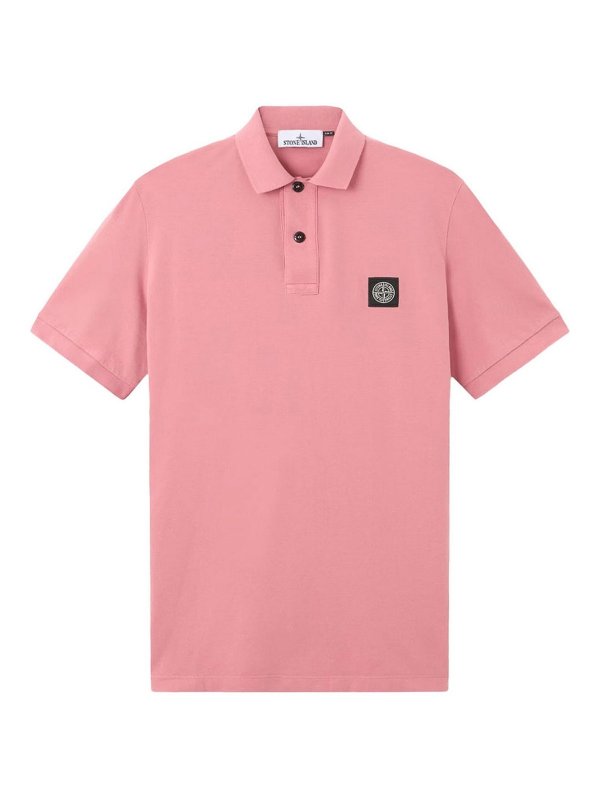 STONE ISLAND: ポロシャツ - ポロシャツ - 緑