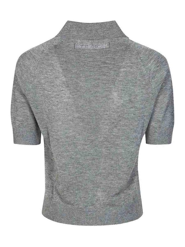 VICTORIA BECKHAM: ポロシャツ online - ポロシャツ - グレー