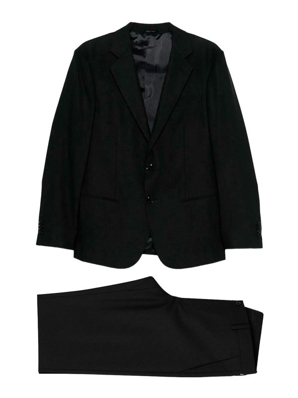 GIORGIO ARMANI: カジュアルスーツ - カジュアルスーツ - 黒