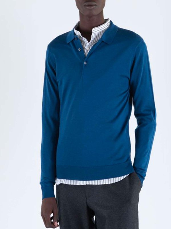 JOHN SMEDLEY: Polos online - Polo - Azul